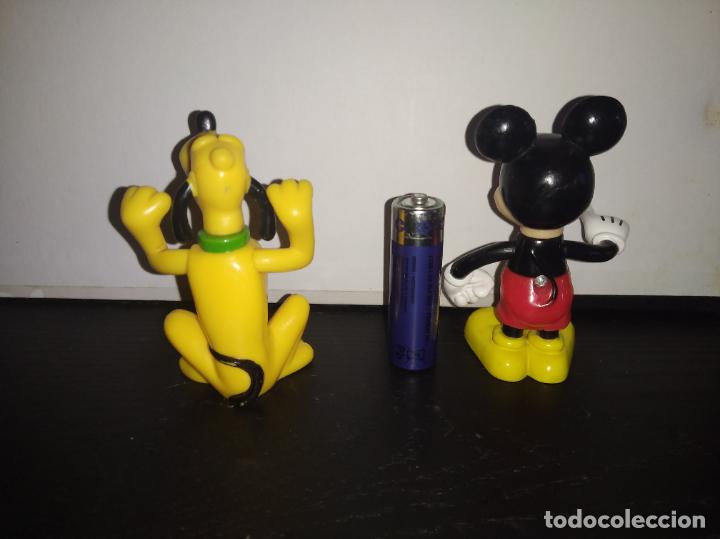Figuras de goma y PVC: Mu&ntilde;eco figura Pluto y Mickey mouse disney - Foto 4