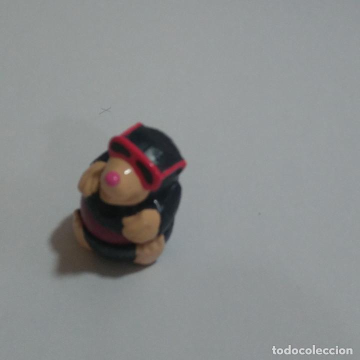 Figuras de Borracha e PVC: kinder cabezon animalito figura animal mole topo bola giratoria