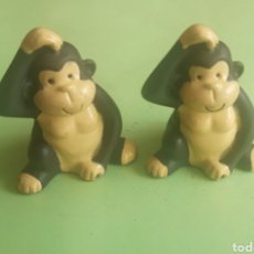 Figuras de Goma y PVC: LOTE 2 FIGURAS MONOS MONITOS PENSADORES..ANIMAL. Lote 203383465
