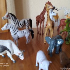 Figuras de Goma y PVC: CONJUNTO ANIMALES