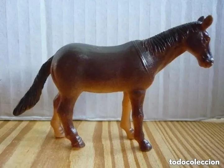 Figuras de Borracha e PVC: Figura de caballo - 6 cm