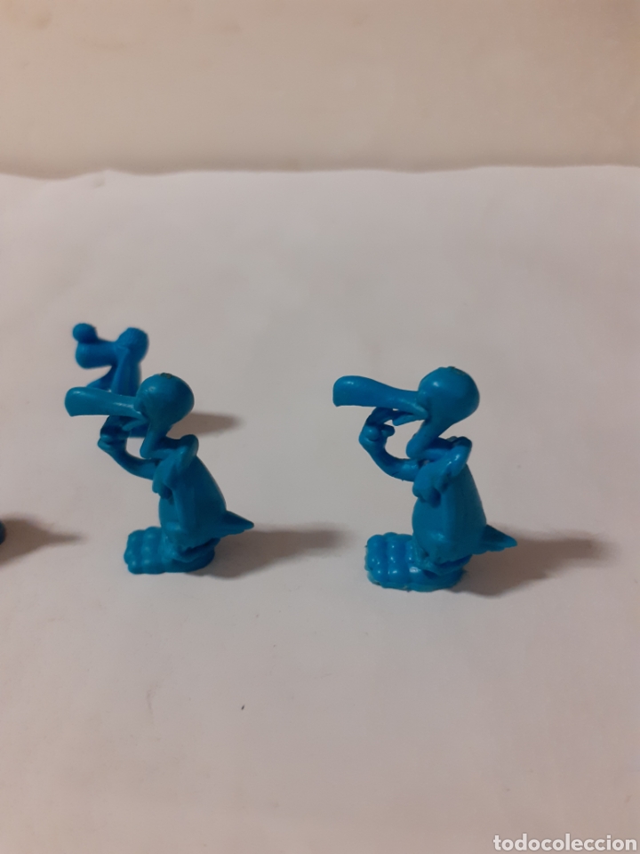 Figuras de goma y PVC: FIGURAS DUNKIN WARNER AZULES - Foto 3