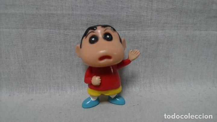 Figuras de goma y PVC: FIGURA EN PVC DE SINCHAN - Foto 1
