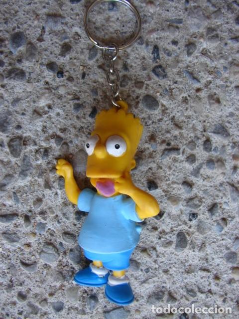 Figuras de goma y PVC: LLAVERO BART SIMPSONS - Foto 1