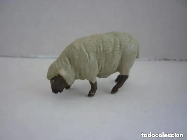 Rubber and PVC Figures: Figura de oveja - 2,5 cm de alto