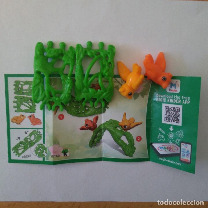 Figuras de Borracha e PVC: kinder pajaros natoons secundario AVES bpz papel