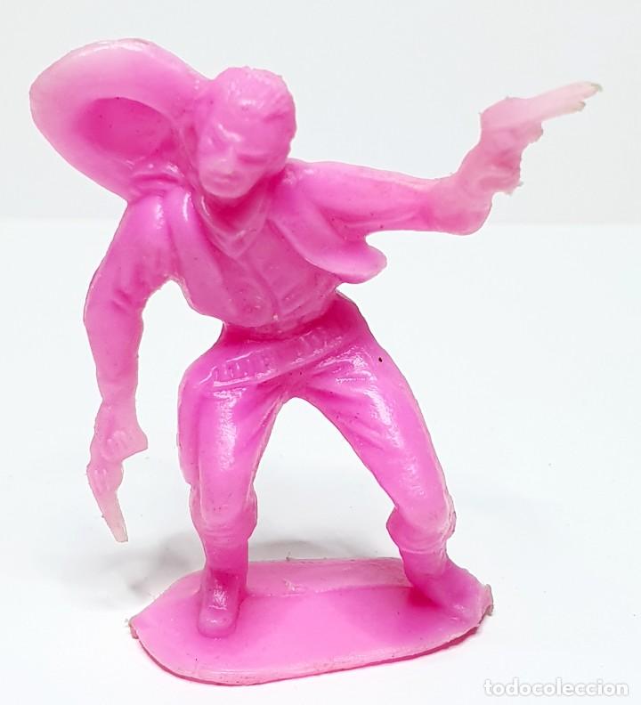 Figuras de goma y PVC: INDIO COLOR ROSA - Foto 1