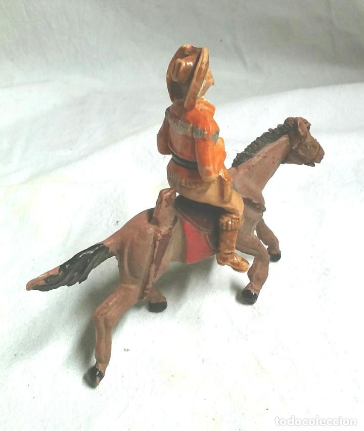 Figuras de goma y PVC: Bufalo Bill a caballo de comansi - Foto 2