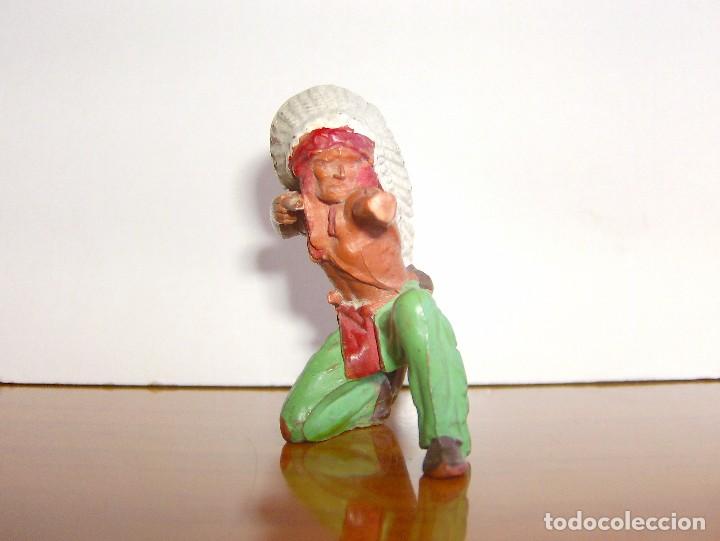 Figuras de goma y PVC: INDIO RODILLA EN EN SUELO - Foto 2
