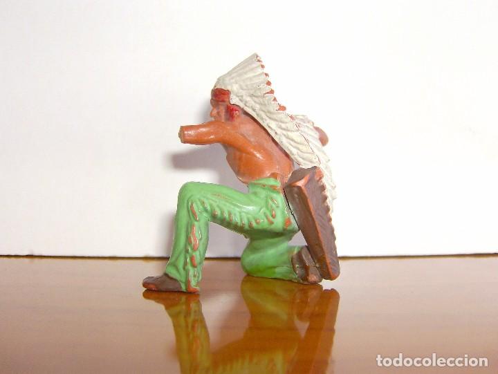 Figuras de goma y PVC: INDIO RODILLA EN EN SUELO - Foto 3