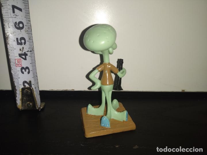 Figuras de goma y PVC: Mu&ntilde;eco figura Bob esponja Calamardo - Foto 3