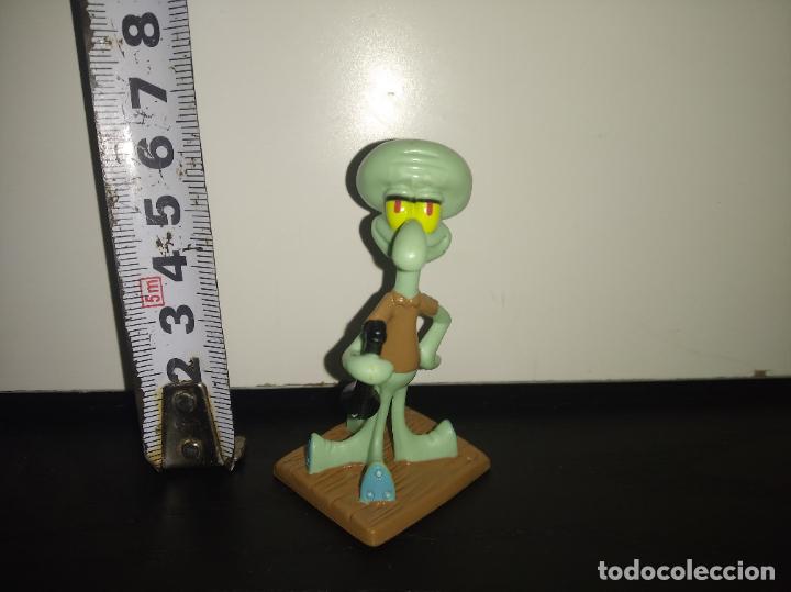 Figuras de goma y PVC: Mu&ntilde;eco figura Bob esponja Calamardo - Foto 1