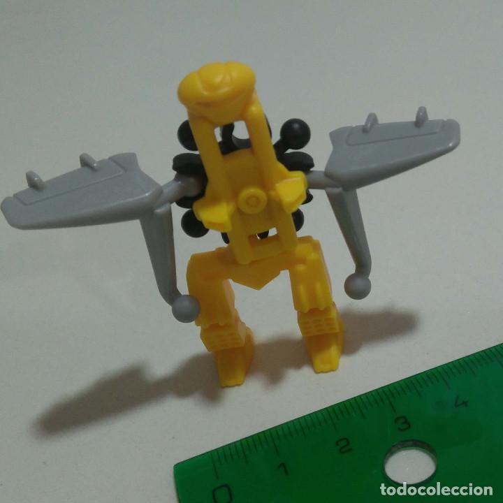 Figuras de Borracha e PVC: kinder robot androide montable robotico articulado volador
