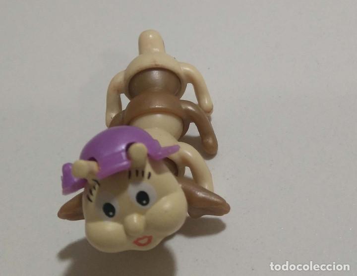Figuras de Borracha e PVC: kinder oruga gusano se&ntilde;ora gusanito montable bicho sombrero