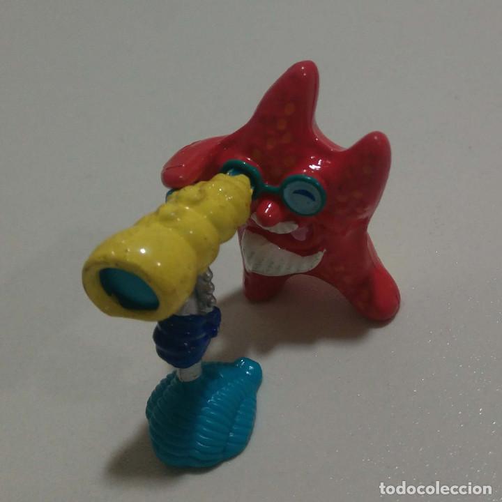 Figuras de Borracha e PVC: kinder aqua show agua marino estrella mar monobloc ferrero astrologia astronomo catalejo telescopio