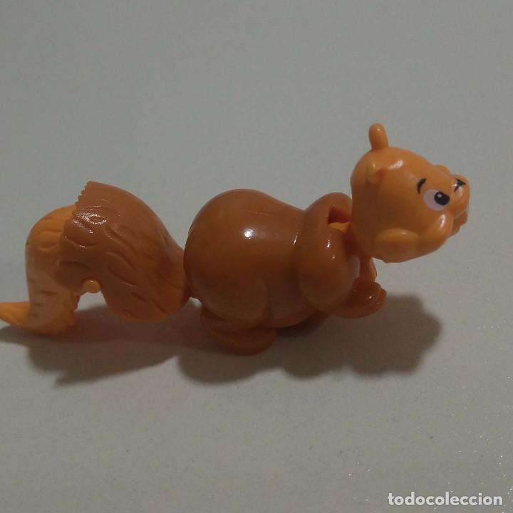 Figuras de Borracha e PVC: kinder ardilla movil ruedas montable