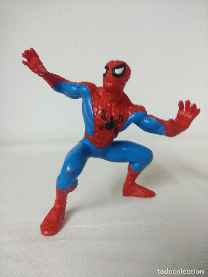 Figurines en Caoutchouc et PVC: FIGURA DE MARVEL-SPIDERMAN EN PVC A&Ntilde;OS 80.