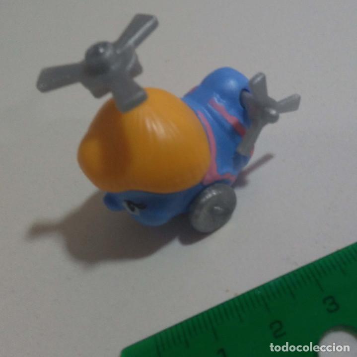 Figuras de Borracha e PVC: kinder helicoptero cabezon montable se&ntilde;ora mu&ntilde;eco avion vehiculo aereo