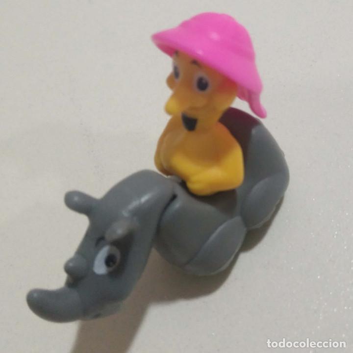 Figuras de Borracha e PVC: VARIANTE KINDER JEQUE ARABE rinoceronte JINETE DESIERTO MONTABLE RUEDAS MOVIL