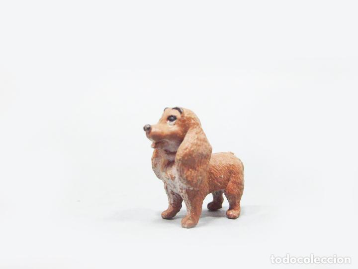 Figuras de goma y PVC: PERRO DE PLASTICO DE LA DAMA Y EL VAGABUNDO - WALT DISNEY