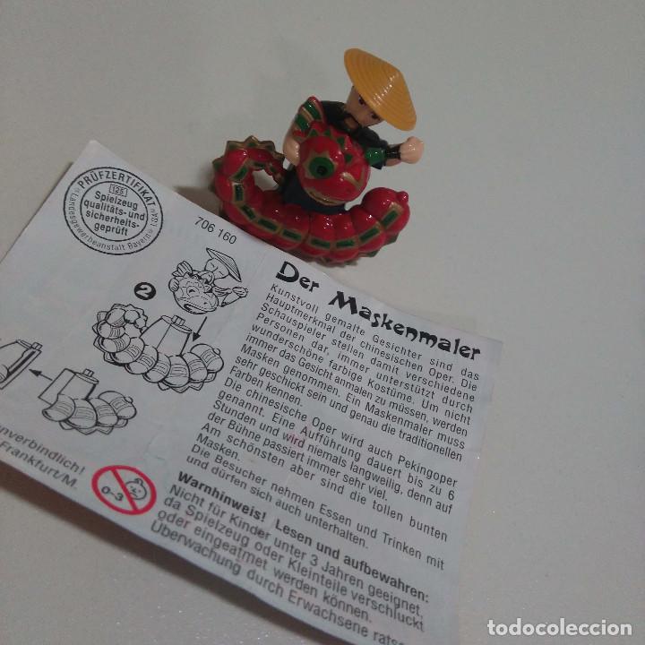 Figuras de Borracha e PVC: figura japones mu&ntilde;eco bpz japon ferrero dragon chino china bpz papel miniatura chinito chino