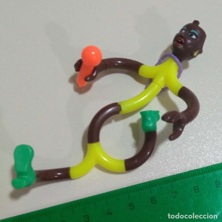 Figuras de Borracha e PVC: kinder negrita cantante moviles brazos puzzles ? brazos largos cabezon ferrero mu&ntilde;eco figura