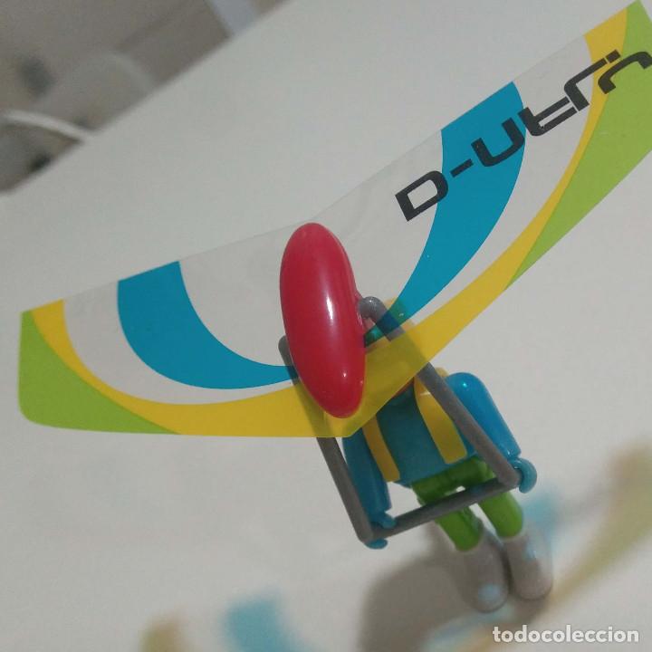 Figuras de Borracha e PVC: figuras bavaro aladelta ala delta parapente alemania aleman mu&ntilde;eco humano ferrero