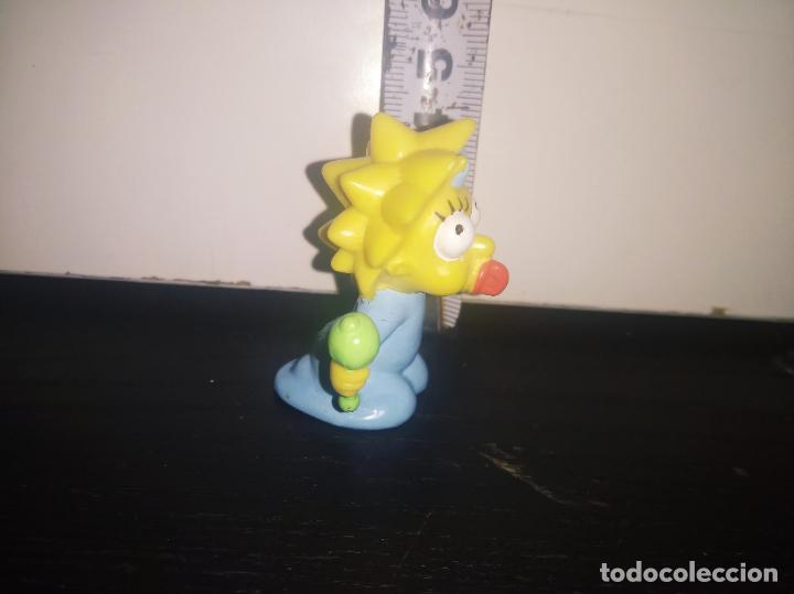 Figuras de goma y PVC: Mu&ntilde;eco figura bebe Maggie Simpson Simpsons - Foto 2