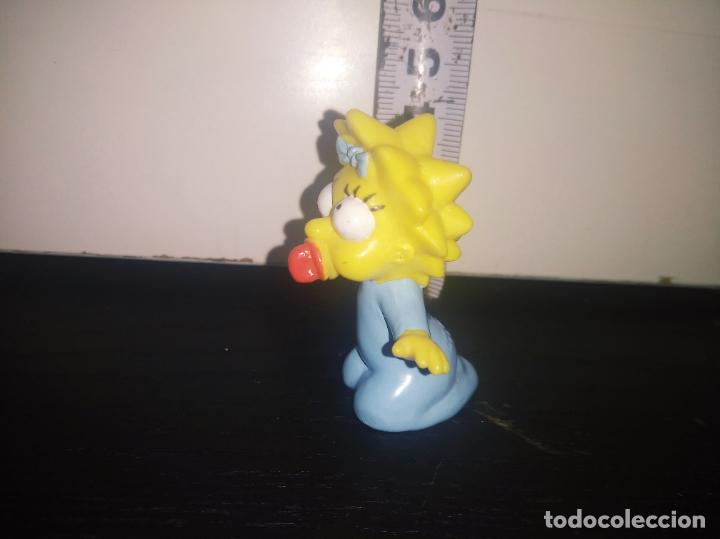 Figuras de goma y PVC: Mu&ntilde;eco figura bebe Maggie Simpson Simpsons - Foto 4