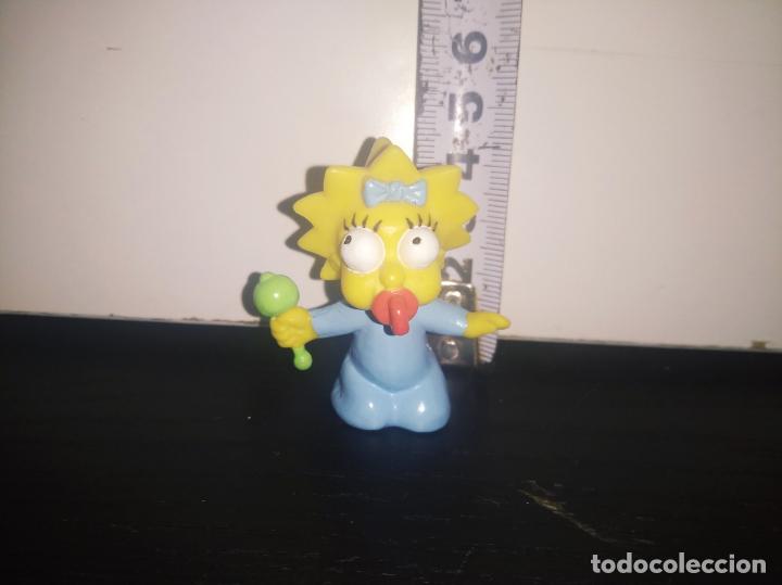 Figuras de goma y PVC: Mu&ntilde;eco figura bebe Maggie Simpson Simpsons - Foto 1