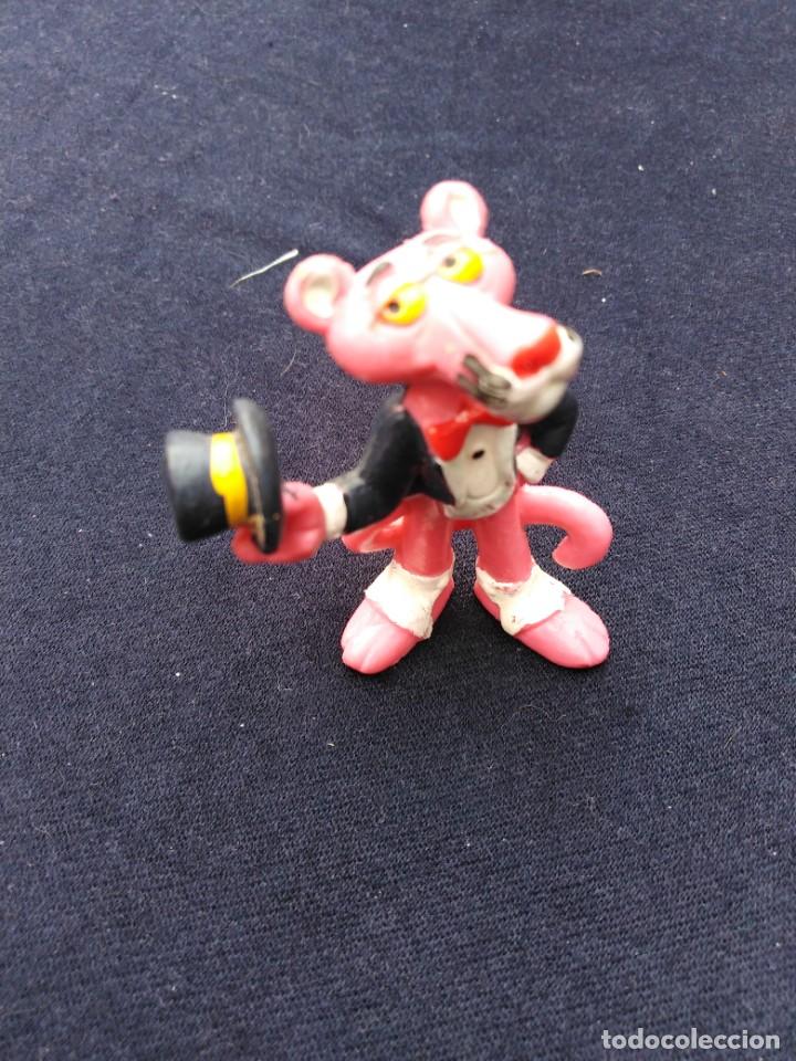 Figuras de goma y PVC: Mu&ntilde;eco goma Pantera Rosa - Foto 1