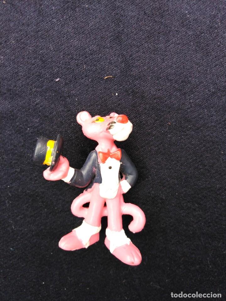 Figuras de goma y PVC: Mu&ntilde;eco goma Pantera Rosa - Foto 2