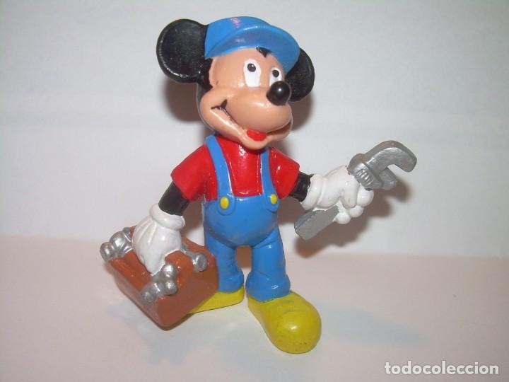Figuras de goma y PVC: FIGURA MICKEY .BULLYLAND - GERMANY. - Foto 1