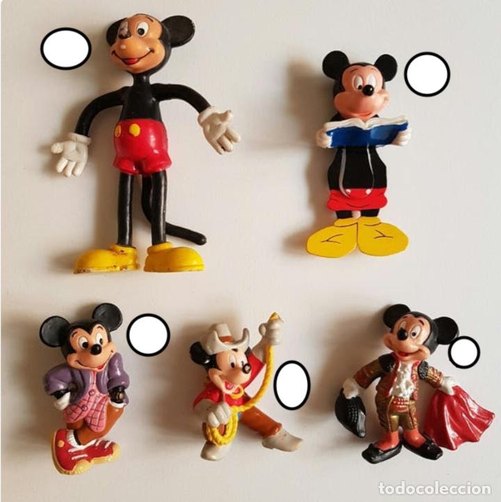 Figuras de goma y PVC: 5 Mickey Mouse PVC - Foto 1