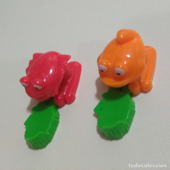 Figuras de Borracha e PVC: kinder ranas ranitas colores frogs