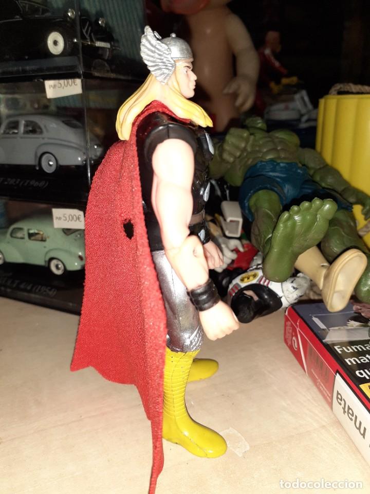Figuras de goma y PVC: Figura de THOR cl&aacute;sico.Marvel comics,bootleg. - Foto 2