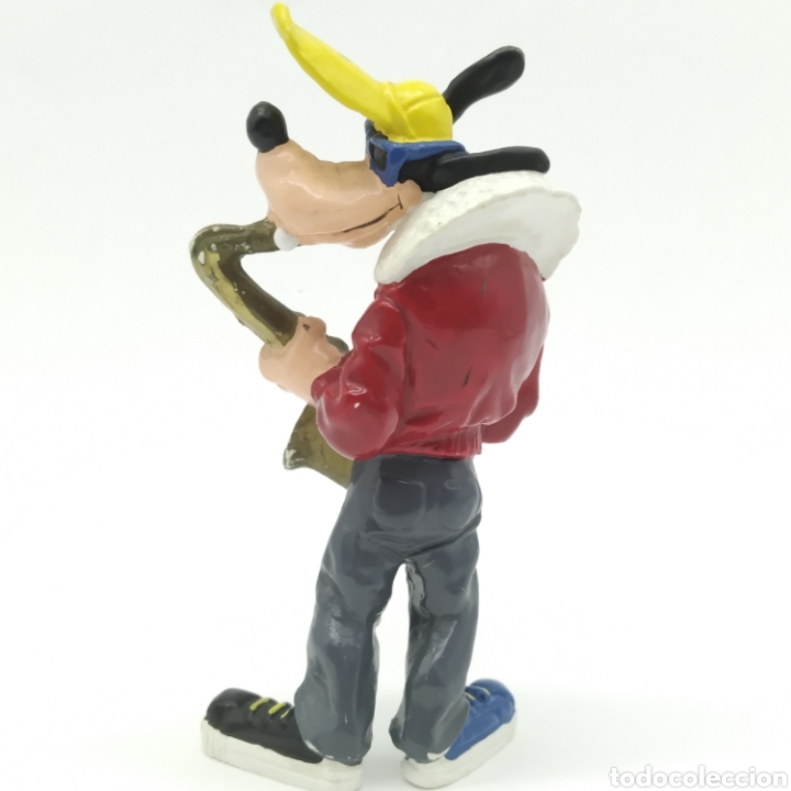 Figuras de goma y PVC: Goofy tocando el saxo de Disney - Bullyland - Foto 2