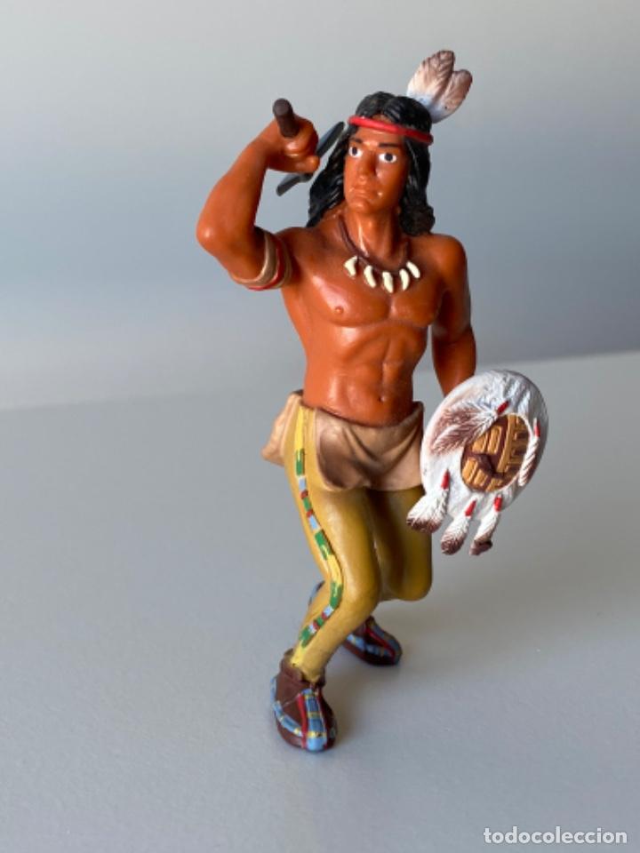 Figuras de goma y PVC: Figura indio de pvc Bully - Foto 1