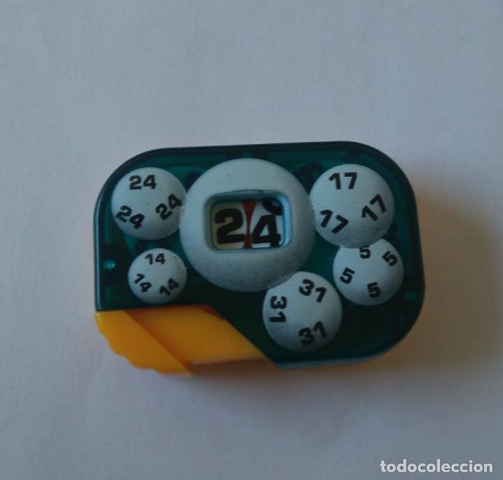 Figuras de Goma Kinder: kinder maquina bingo rueda quiniela numeros ferrero