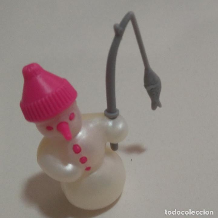 Figuras de Borracha e PVC: kinder coleccion esquimales ferrero mu&ntilde;eco esquimo figurita figura nieve ca&ntilde;a pescar pesca pez