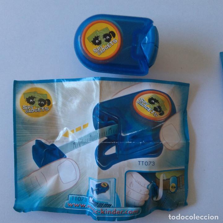 Kinder &Uuml;berraschung: kinder spy gadgets espias juegos espionaje bpz regla metro