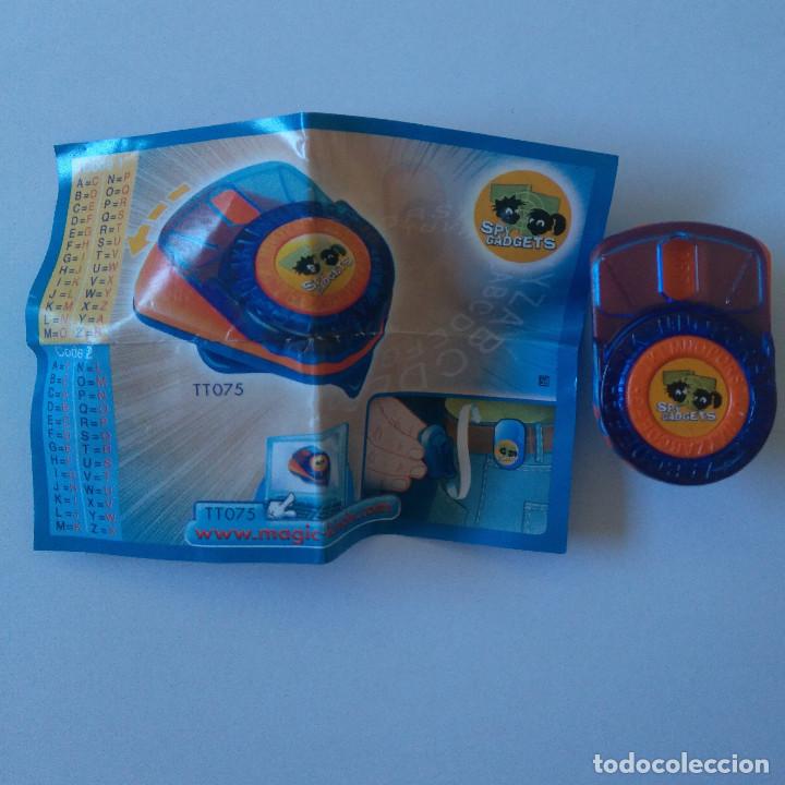 Kinder &Uuml;berraschung: kinder spy gadgets espias juegos espionaje bpz codigo morse