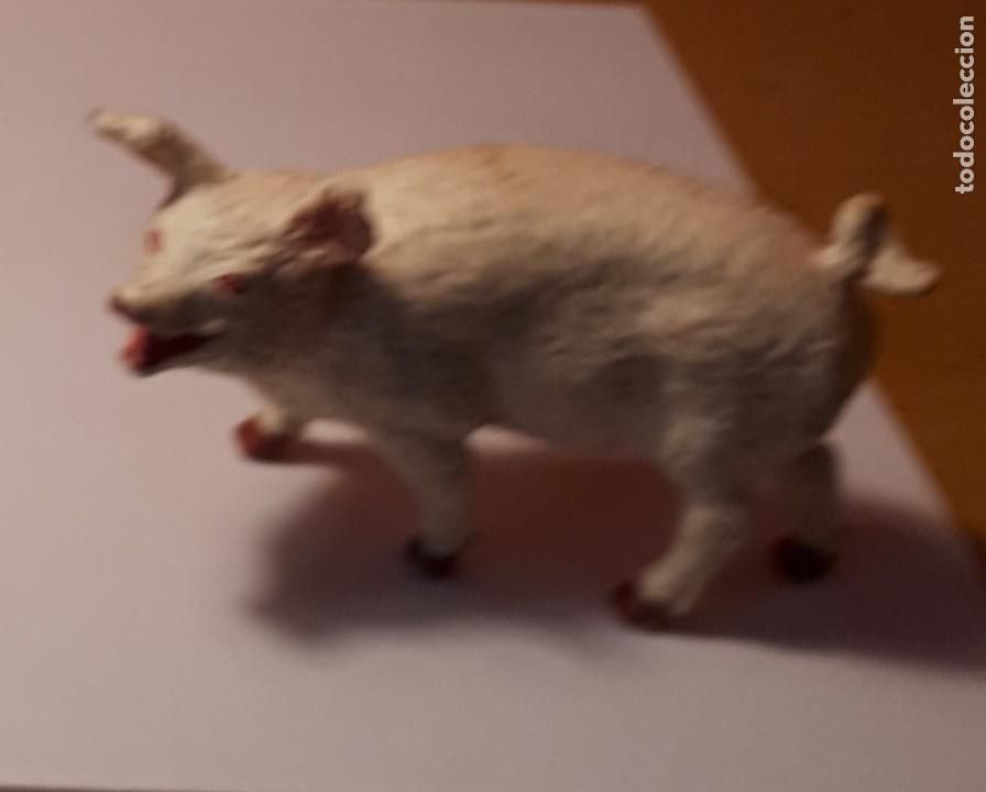 Figuras de goma y PVC: CERDO. FIGURA DE GOMA DURA