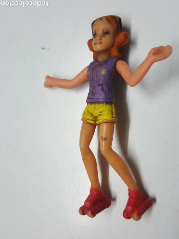 Gummi- und PVC-Figuren: Figura patinadora Mcdonald's 2009 Mattel