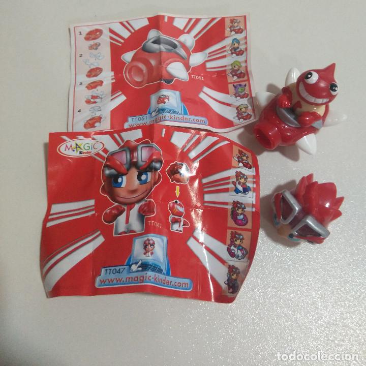 Figure di Gomma e PVC: naves kinder espaciales aliens manga spaceship mu&ntilde;eco cabezon bpz papel