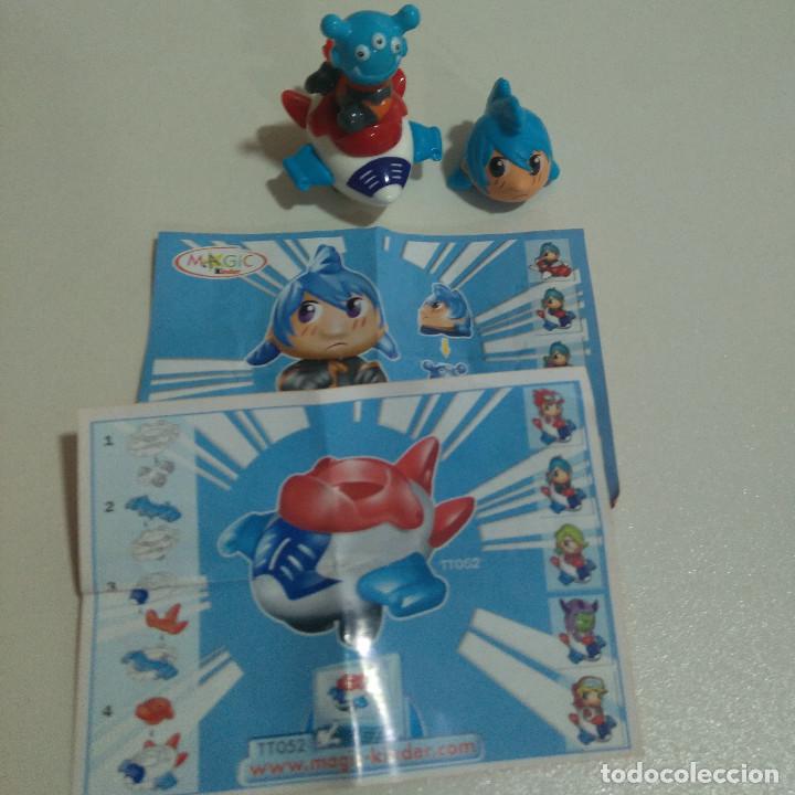 Kinder &Uuml;berraschung: naves kinder espaciales aliens manga spaceship mu&ntilde;eco cabezon bpz papel