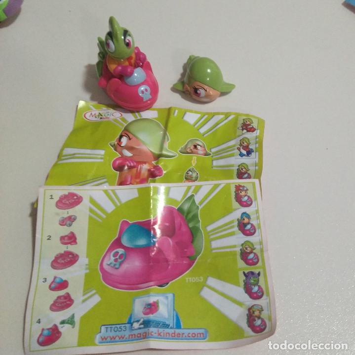 Kinder &Uuml;berraschung: naves kinder espaciales aliens manga spaceship mu&ntilde;eco cabezon bpz papel alienigena monster ni&ntilde;a girl