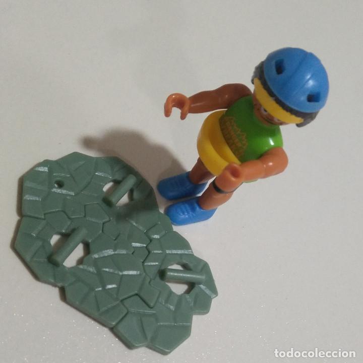Figuras de Borracha e PVC: kinder ferrero humano alpinista monta&ntilde;ero ri&ntilde;onera rappel rocodromo