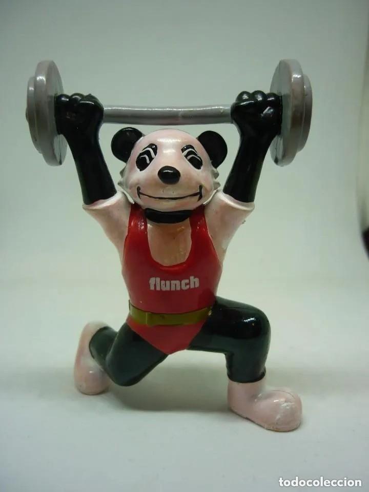 Figuras de Borracha e PVC: Figura Promocional Restaurantes Flunch