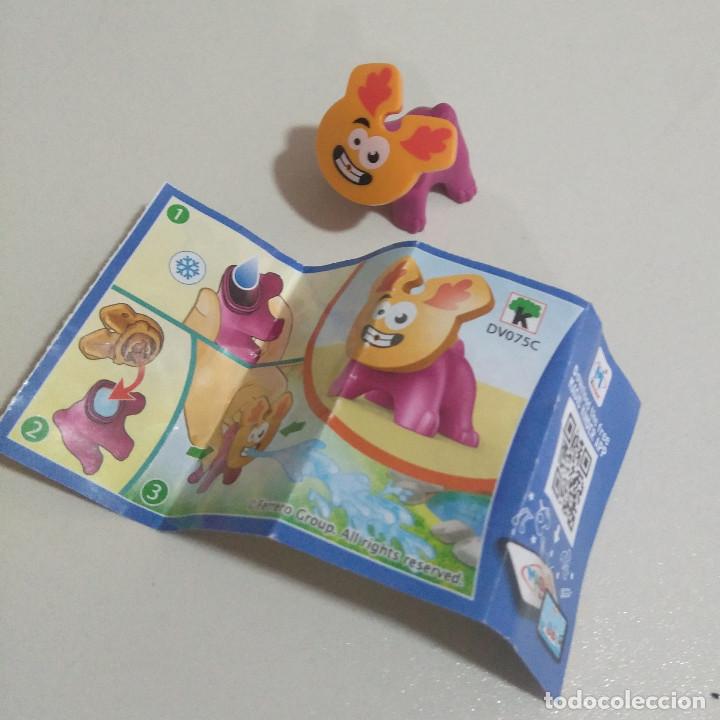 Figuras de Borracha e PVC: kinder secundario dv 075c 75c 75 c agua bpz papel mu&ntilde;eco figurita 2020 2019